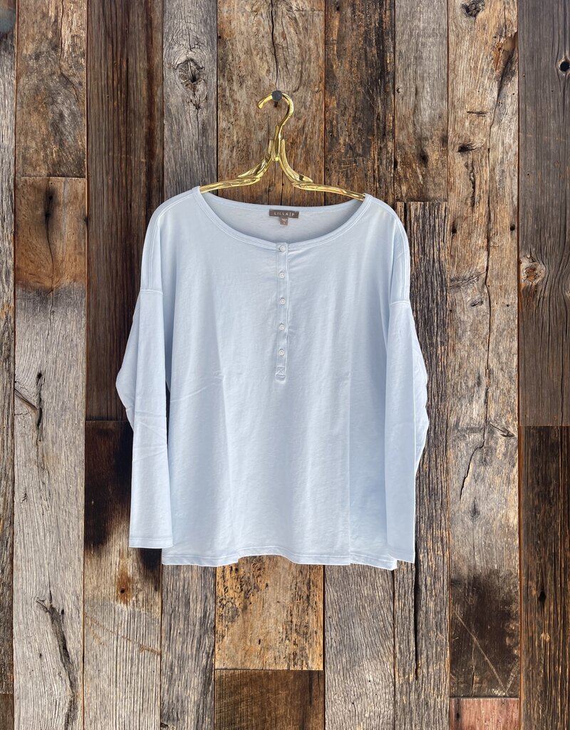 Lilla P Lilla P Relaxed Henley Crystal