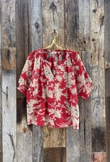DYLAN Dylan Mia Blouse Red