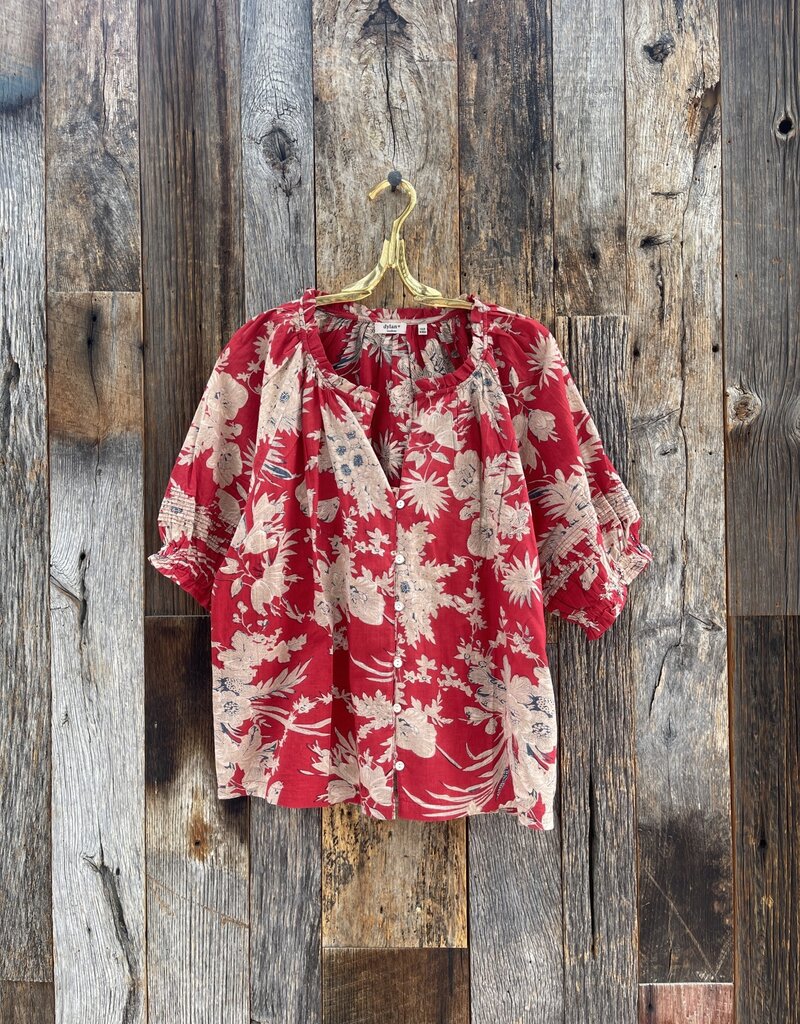 DYLAN Dylan Mia Blouse Red