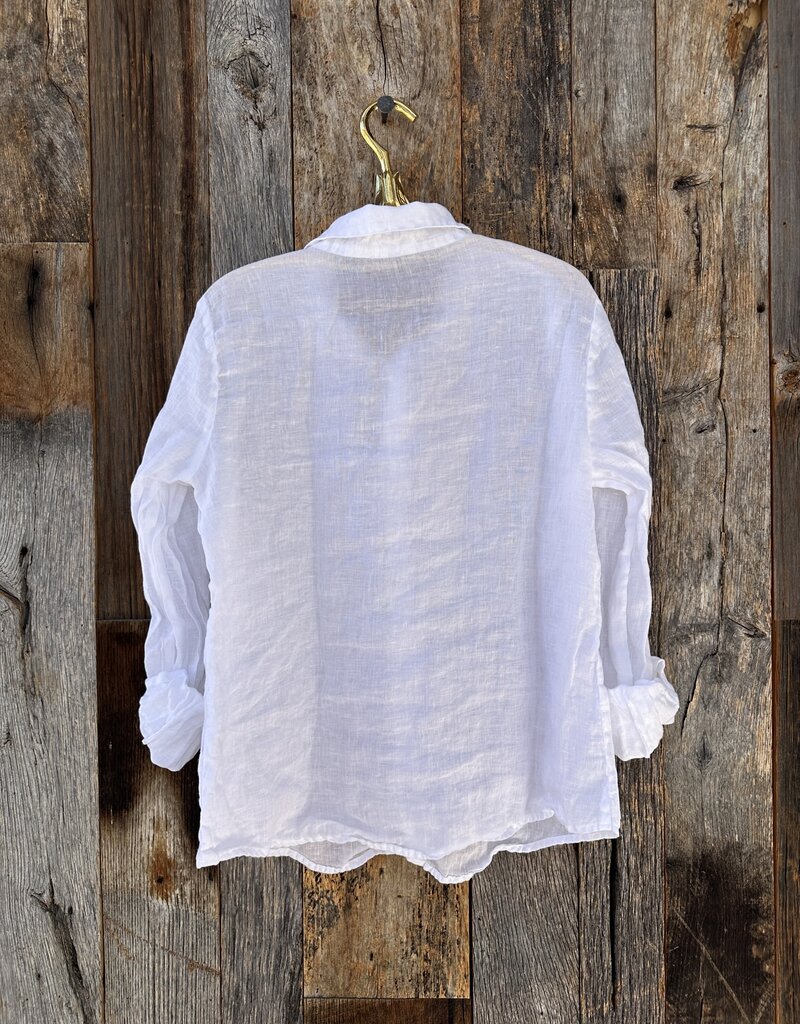 CP Shades CP Shades Romy Linen Shirt 1012-3 White