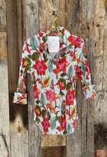 Cino Cino Tahiti Button Up Shirt 10037 Soft Turquoise