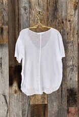 Project Social T Project Social T Scoop Neck Tee White