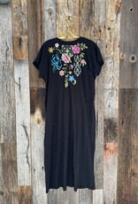 Johnny Was Johnny Was Sheri Relaxed Knit Dress Black