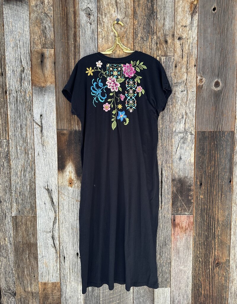 Johnny Was Johnny Was Sheri Relaxed Knit Dress Black