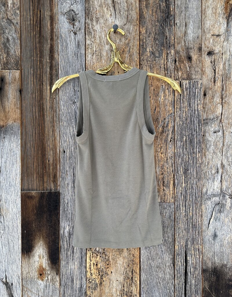 Sundry High Neck Tank Sage