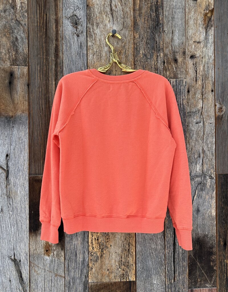 Sundry Raglan Sweatshirt Chill Coral