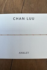 Chan Luu Chan Luu Enamel Bead Anklet AKG-1262 Peach