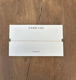 Chan Luu Chan Luu Enamel Bead Anklet AKG-1262 White