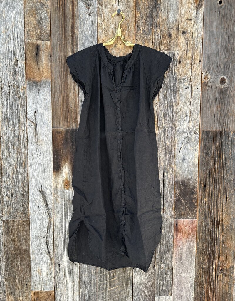 CP Shades CP Shades Lucille Linen Dress 4896-6 Black