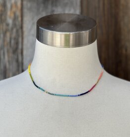 Sidai Designs Sidai Designs Short Endito Rainbow Necklace
