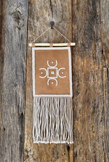 Sidai Designs Sidai Designs Small Cameroon Leather Wall Hanging