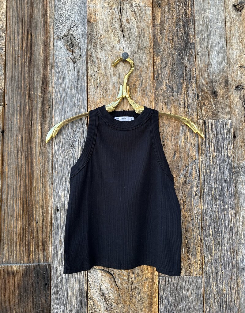 Stateside Stateside Rib 90's Tank Black