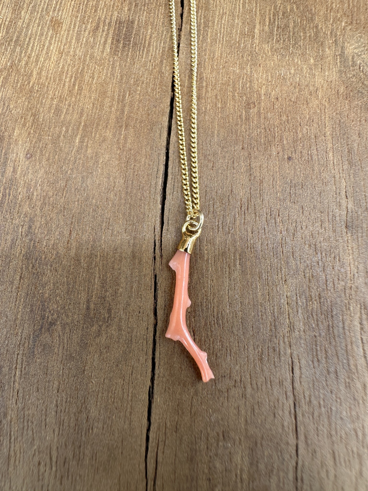 Rise Coral Branch Necklace N cor 2