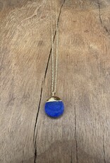 Rise Sea Glass Necklace N-sea Blue #2