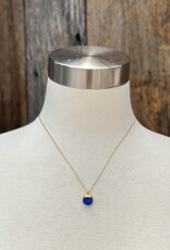 Rise Sea Glass Necklace N-sea Blue #2
