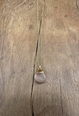 Rise Sea Glass Necklace N-sea Pink #2