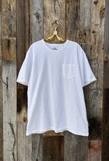 True Grit True Grit S/S 1 Pocket Tee White