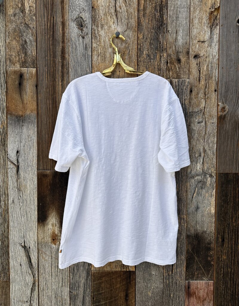 True Grit True Grit S/S 1 Pocket Tee White