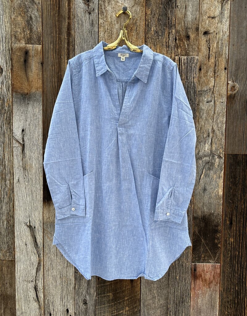 Dylan Dylan Maya Tunic Chambray