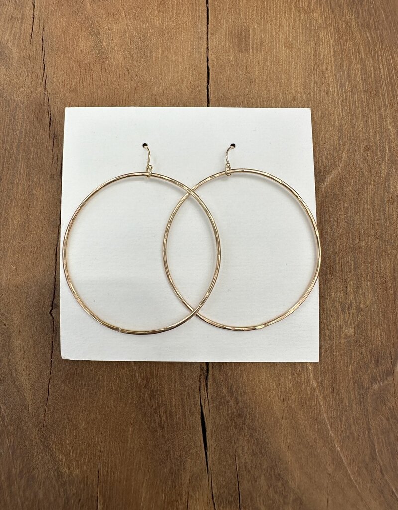 Elizabeth Nicole Elizabeth Nicole Large 14K GF Hoops E03