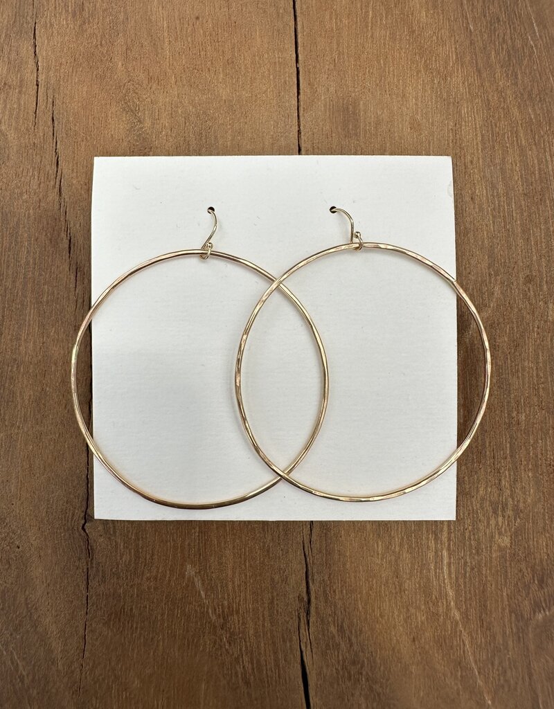 Elizabeth Nicole Elizabeth Nicole XL 14K GF Hoops E04