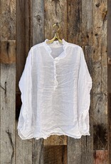 CP Shades CP Shades Amber Linen Top 1358-3 White