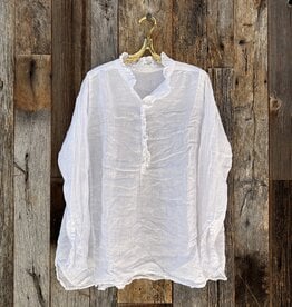 CP Shades CP Shades Amber Linen Top 1358-3 White