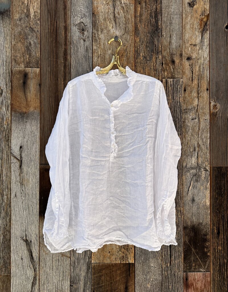 CP Shades CP Shades Amber Linen Top 1358-3 White