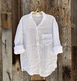 CP Shades CP Shades Joss Linen Shirt 1225-3 White