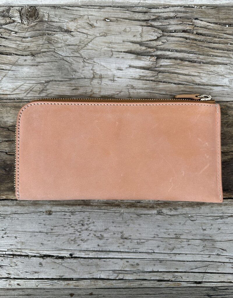 8.6.4 8.6.4 Wallet Zip Long Leather Natural