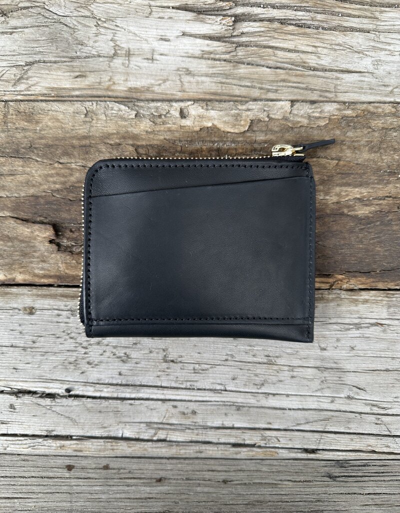 8.6.4 8.6.4 Wallet Zip Short Leather Black