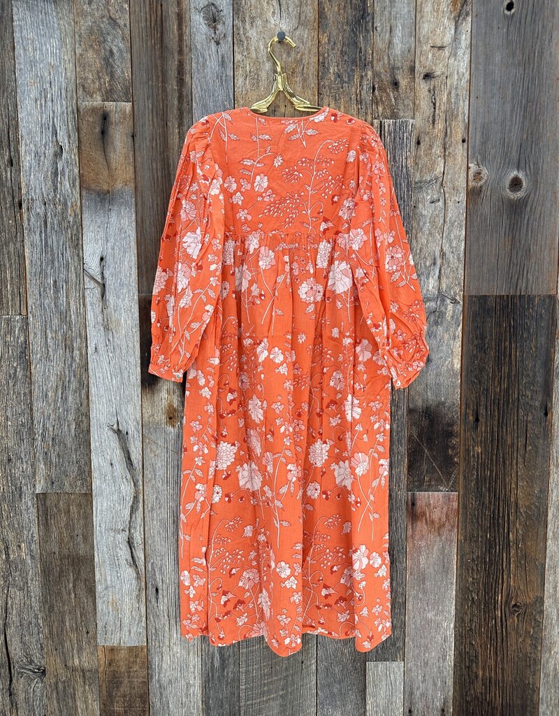 Matta Matta Hamsa Garden Dress Coral