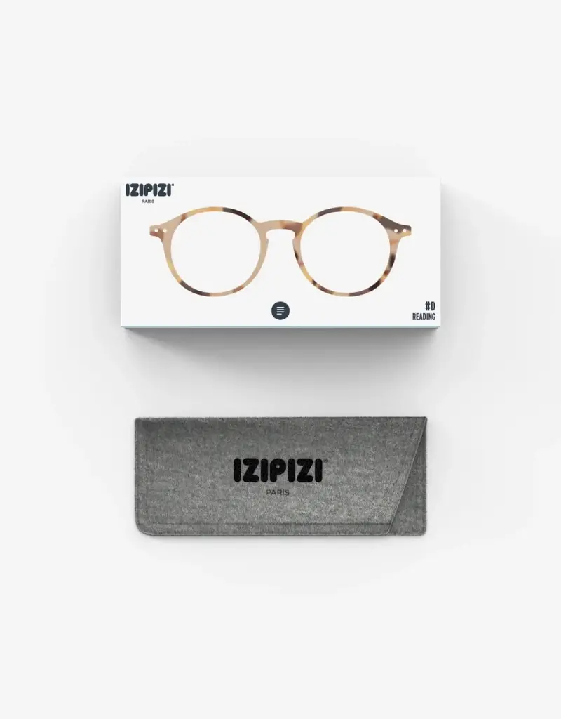 Izipizi Izipizi Reading Glasses- D- Light Tortoise- LMSDC69
