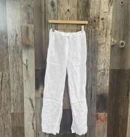 CP Shades CP Shades Jenn Linen Pants 8005-7 White