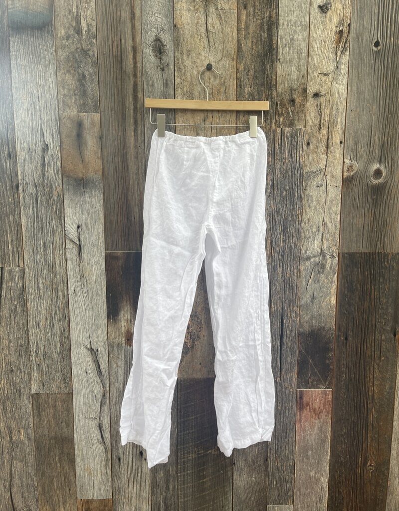 CP Shades CP Shades Jenn Linen Pants 8005-7 White