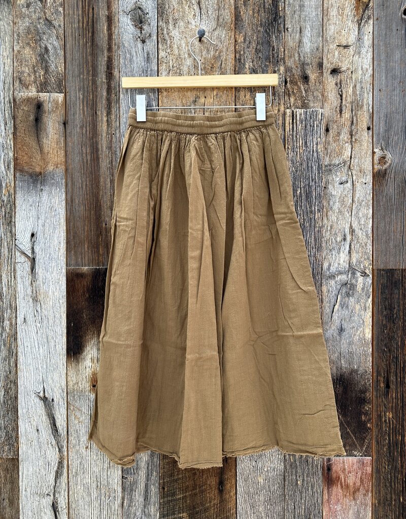 Auntie Oti Auntie Oti Drawstring Skirt Cocoa