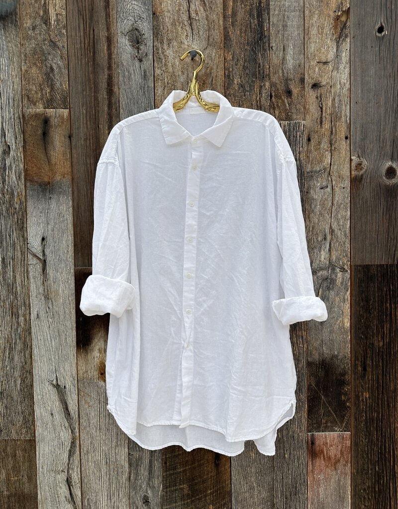 CP Shades CP Shades Jane Oversized Cotton Shirt 1353-4269 White