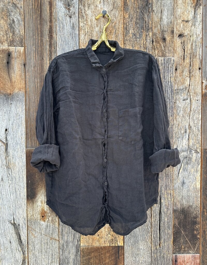 CP Shades CP Shades Joss Linen Shirt 1225-3 Black