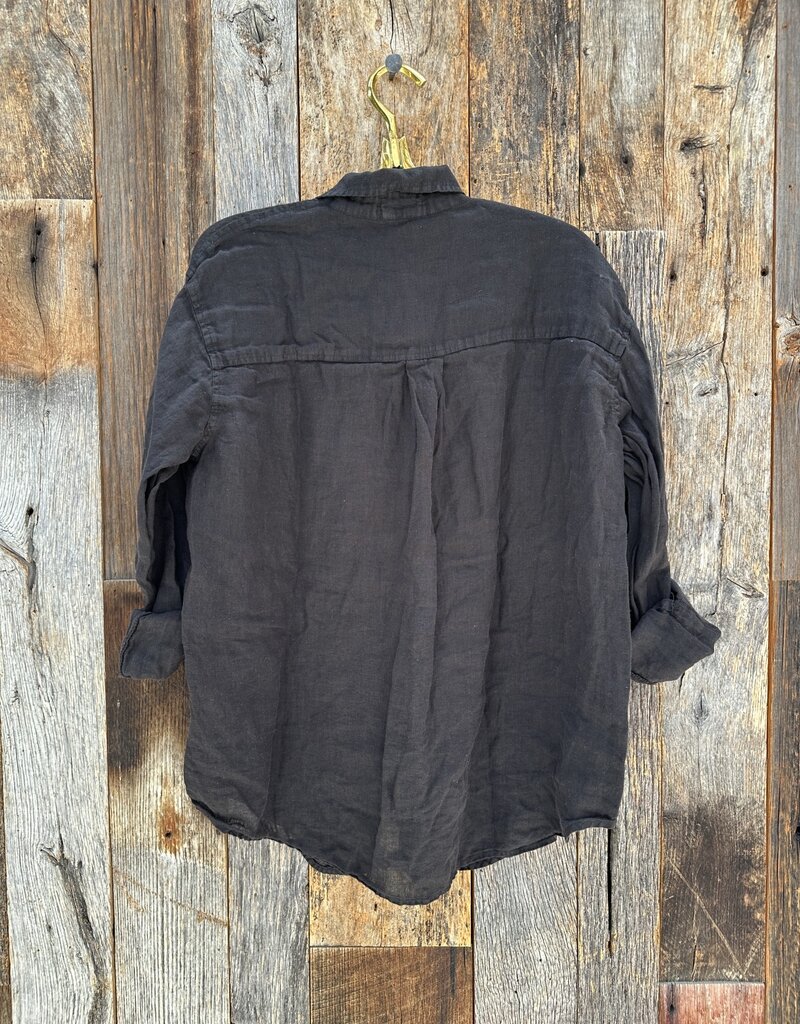 CP Shades CP Shades Joss Linen Shirt 1225-3 Black