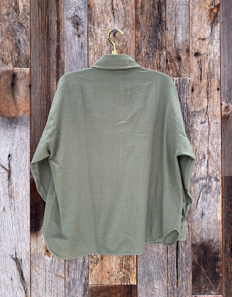 Stateside Stateside Linen Oversized L/S Shirt Fern