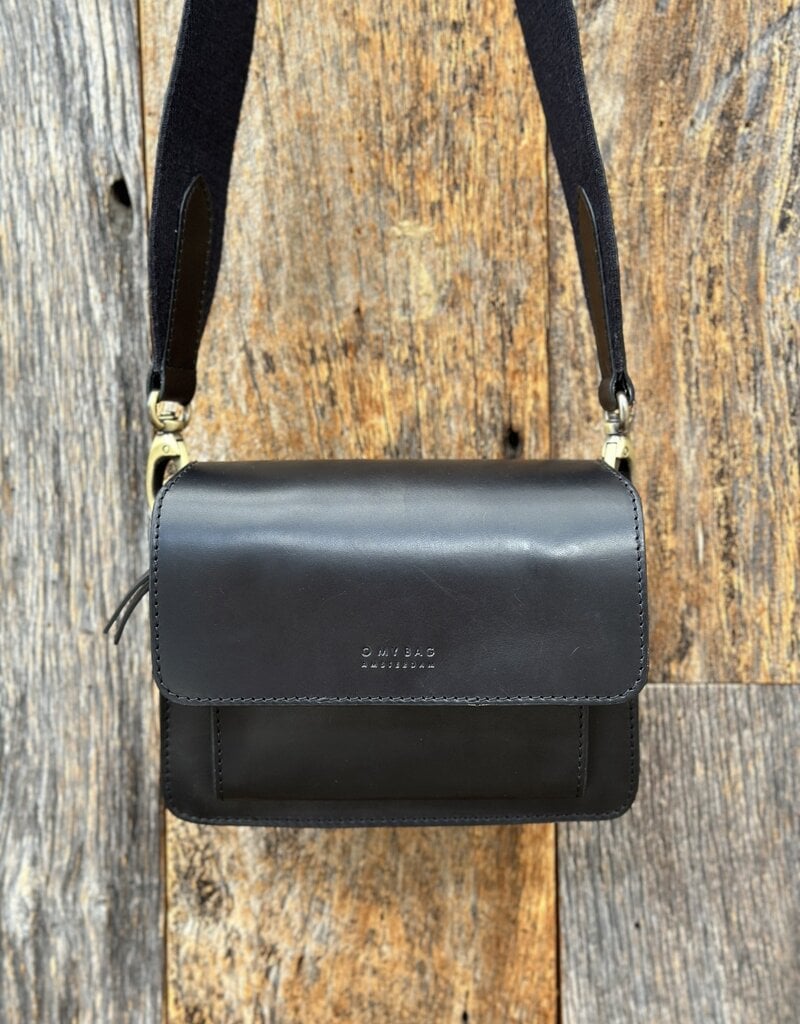 O My Bag O My Bag Harper Mini Black Classic Leather