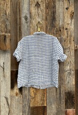 CP Shades CP Shades Nic Linen Shirt 1322-235 Blue Gingham