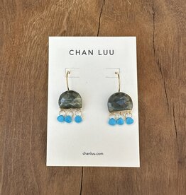 Chan Luu Chan Luu EG-5766 GP Labradorite/Turquoise Mix