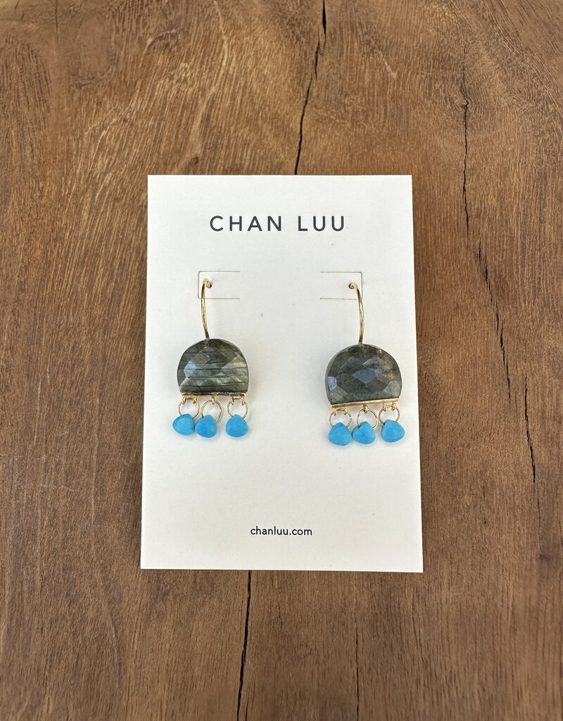 Chan Luu Chan Luu EG-5766 GP Labradorite/Turquoise Mix