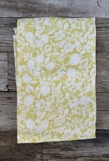 By The Sea Organics By The Sea Organics Linen Tea Towel 22"x35" Sunshine Shadow Floral