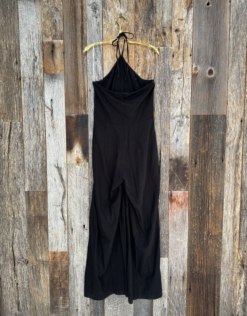 Stateside Stateside Linen Maxi Halter Jumpsuit