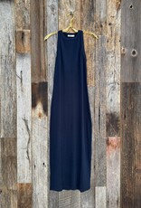 Stateside Stateside Luxe Rib Maxi Tank Dress Navy