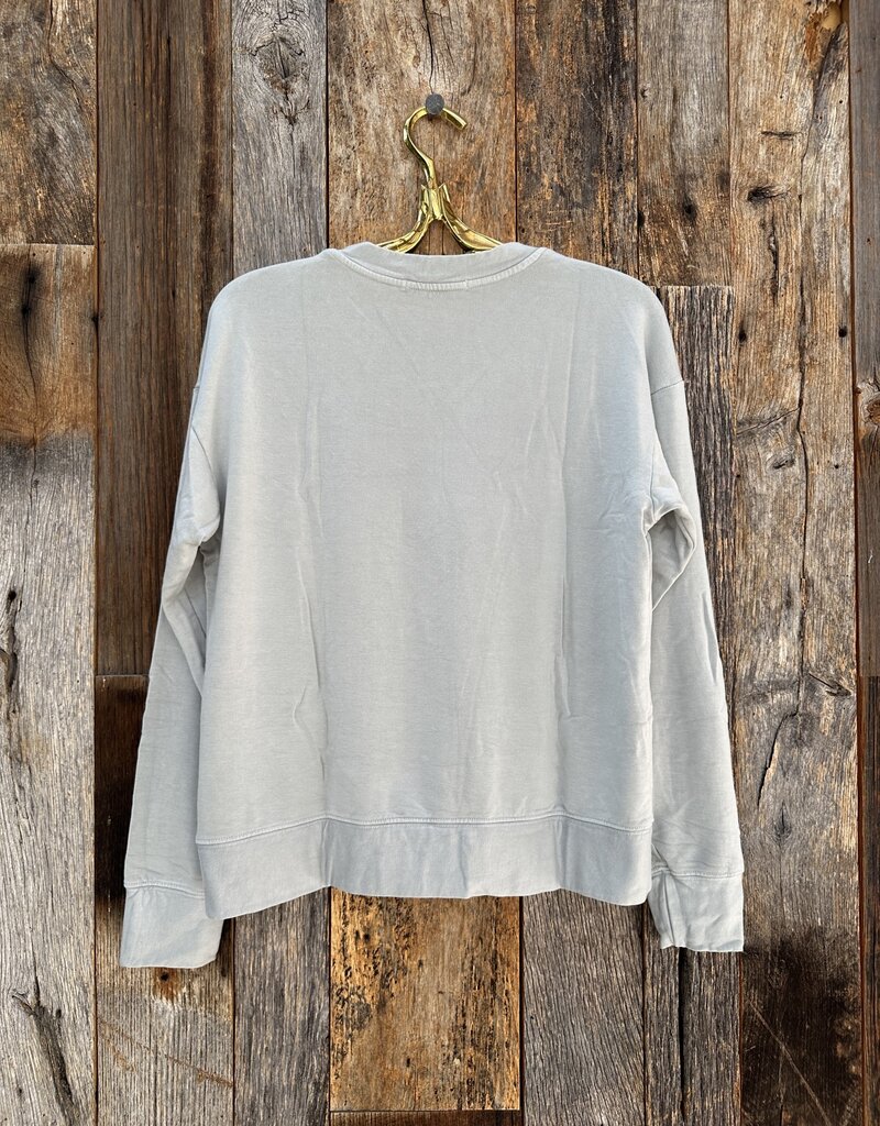 Stateside Stateside Softest Fleece Crew Neck Pullover Foam