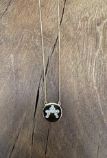 Chan Luu Chan Luu Diamond 'A' Necklace NGF-15222 GP