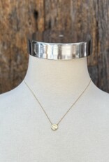 Chan Luu Chan Luu Diamond 'C' Necklace NGF-15222 GP